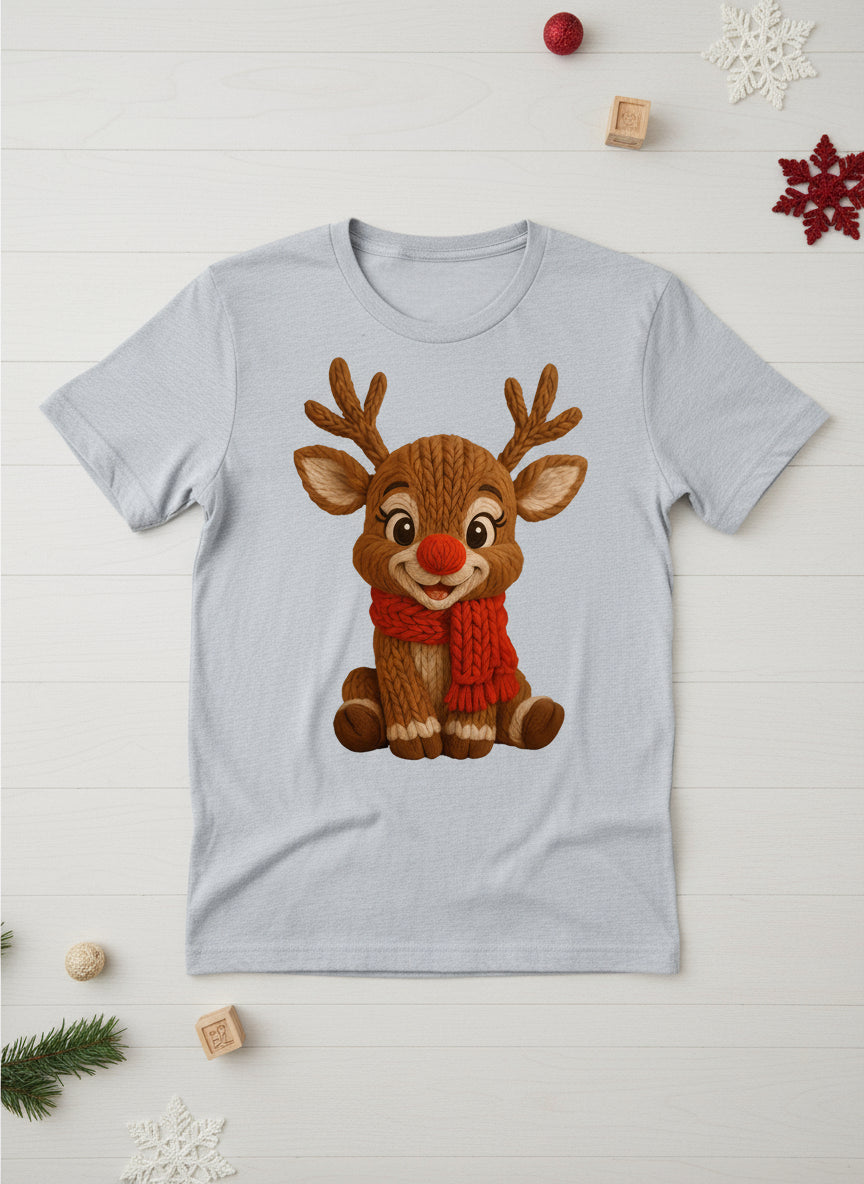 DTF Transfer – Yarn Deer C Multi Sizes (CM-RD002)