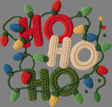 Load image into Gallery viewer, DTF Transfer – Yarn Ho Ho Ho Multi Sizes