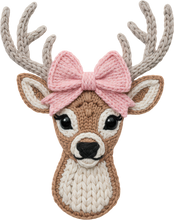 Load image into Gallery viewer, DTF Transfer – Yarn Pretty Deer Multi Sizes