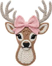 Load image into Gallery viewer, DTF Transfer – Yarn Pretty Deer Multi Sizes