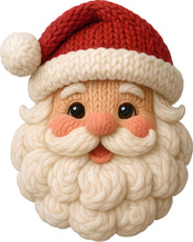Load image into Gallery viewer, DTF Transfer – Yarn Santa Face C