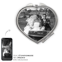 Load image into Gallery viewer, HEART COSMETIC MIRROR - Get Things Printed INC