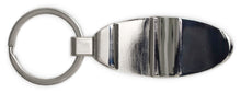 Load image into Gallery viewer, KEYCHAIN BOTTLE OPENER - OVAL WITH BIRD STRIP DESIGN - Get Things Printed INC