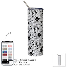 Load image into Gallery viewer, TUMBLER WITH STRAW AND LID 30oz - STAINLESS STEEL - Get Things Printed INC