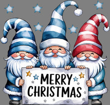 Load image into Gallery viewer, DTF Transfer - Gnome Merry Christmas Multi Size
