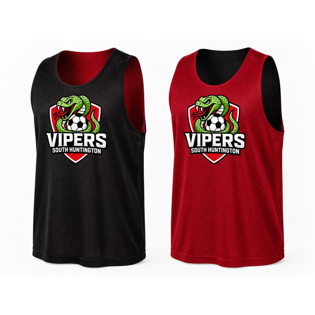 Vipers Adult Reversible Soccer Pinnie