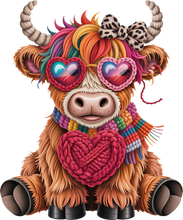 Load image into Gallery viewer, DTF Transfer – DM Funky Cow Multi Sizes
