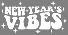Load image into Gallery viewer, DTF Transfer – AB Happy New Year Vibes 11&quot;W

