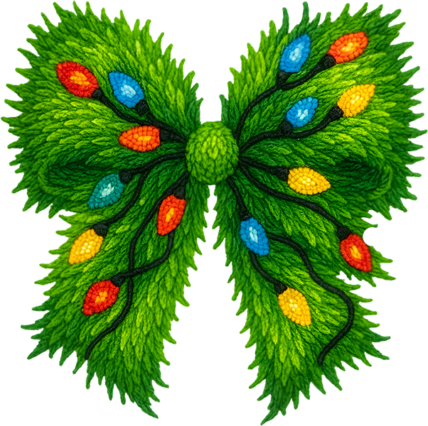 DTF Transfer – Yarn Bow Multi Sizes