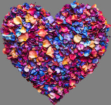 Load image into Gallery viewer, DTF Transfer – AH Flower Heart Multi Sizes
