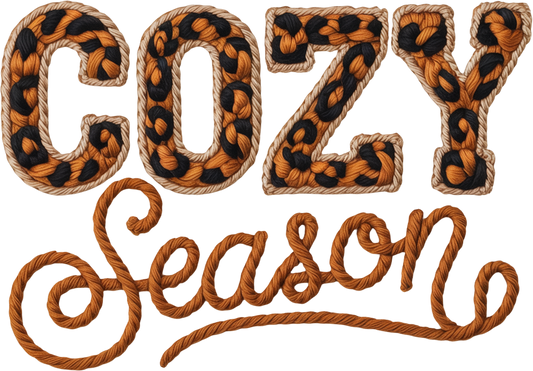 DTF Transfer –AM Cozy Season Multi Sizes