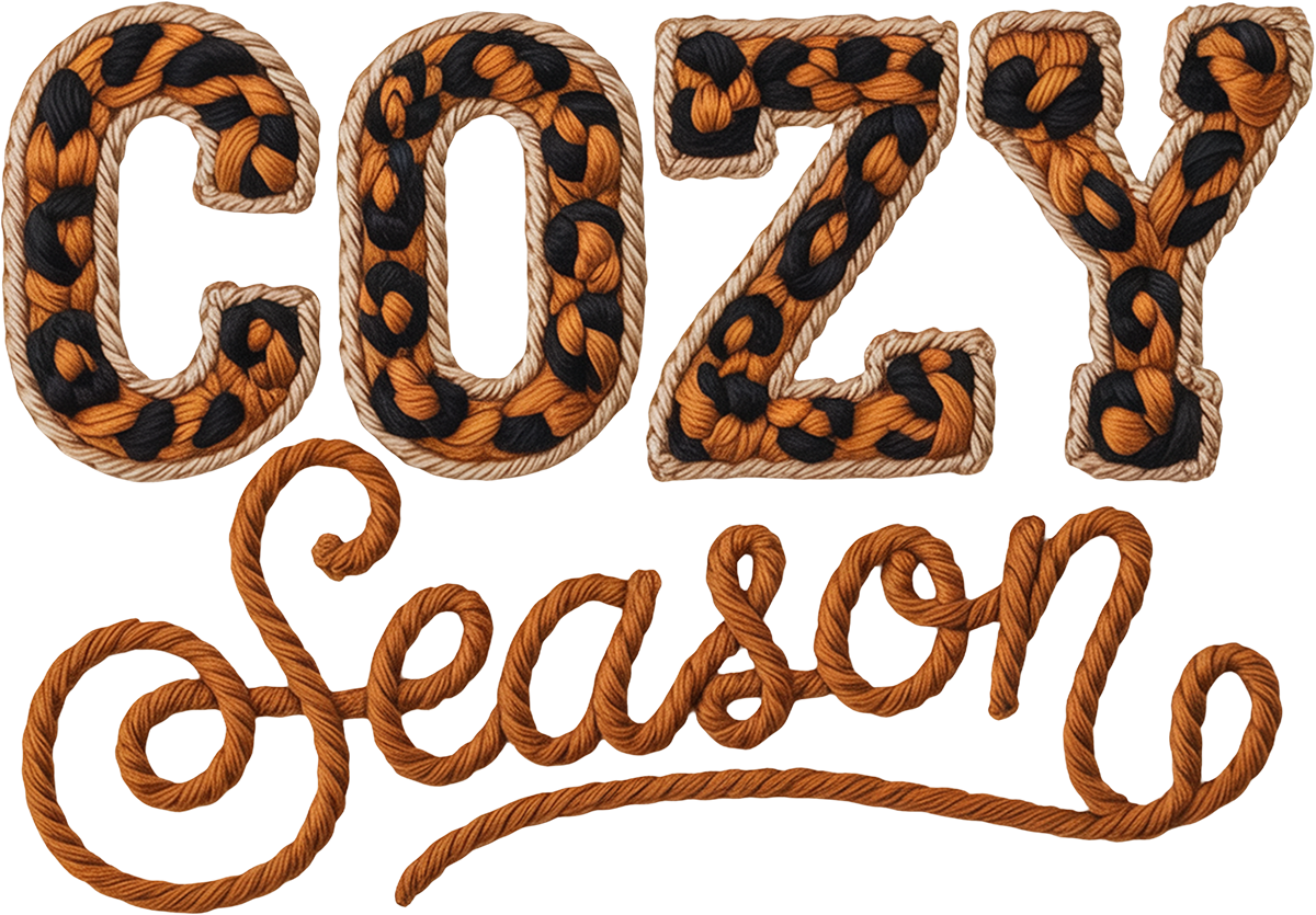 DTF Transfer –AM Cozy Season Multi Sizes