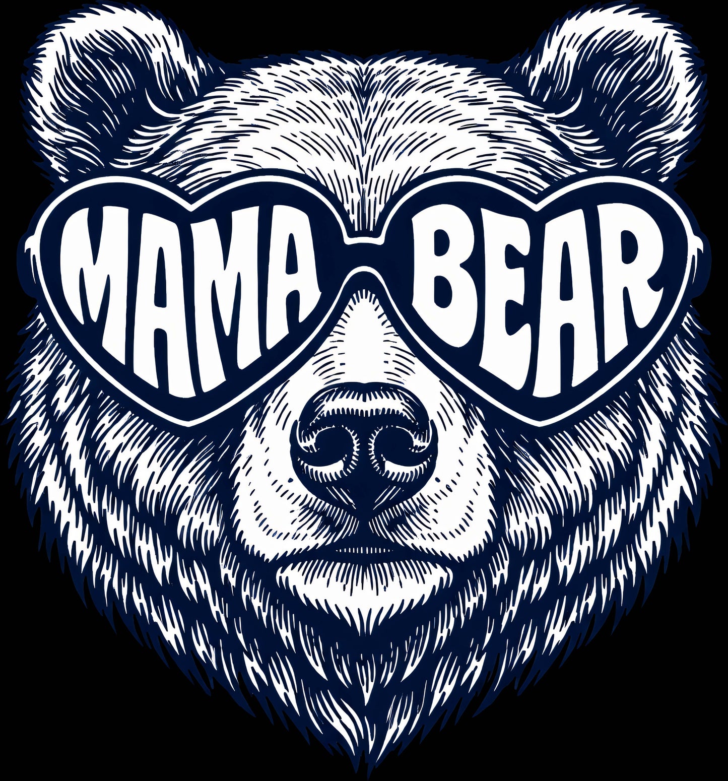 DTF Transfer – Mama Bear Multi Sizes (AN-BR002)