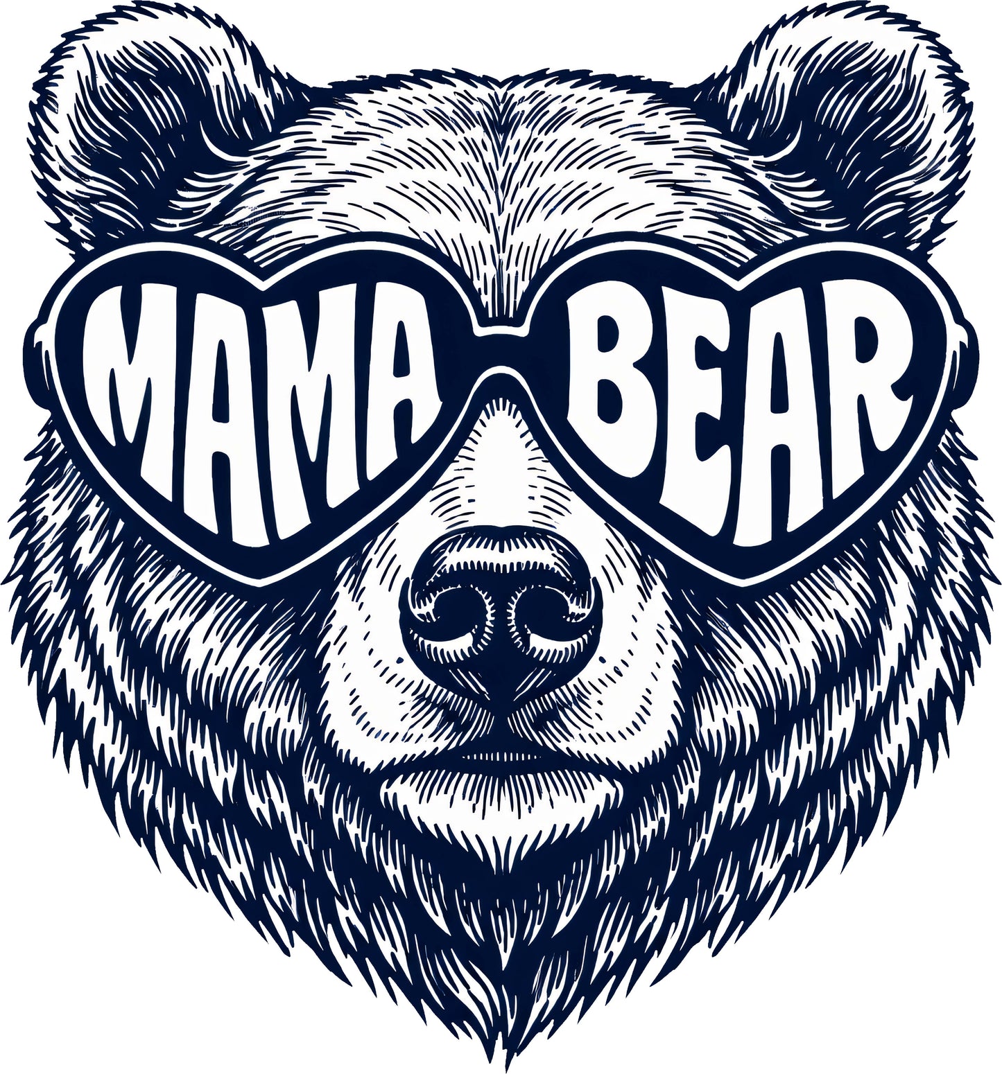 DTF Transfer – Mama Bear Multi Sizes (AN-BR002)