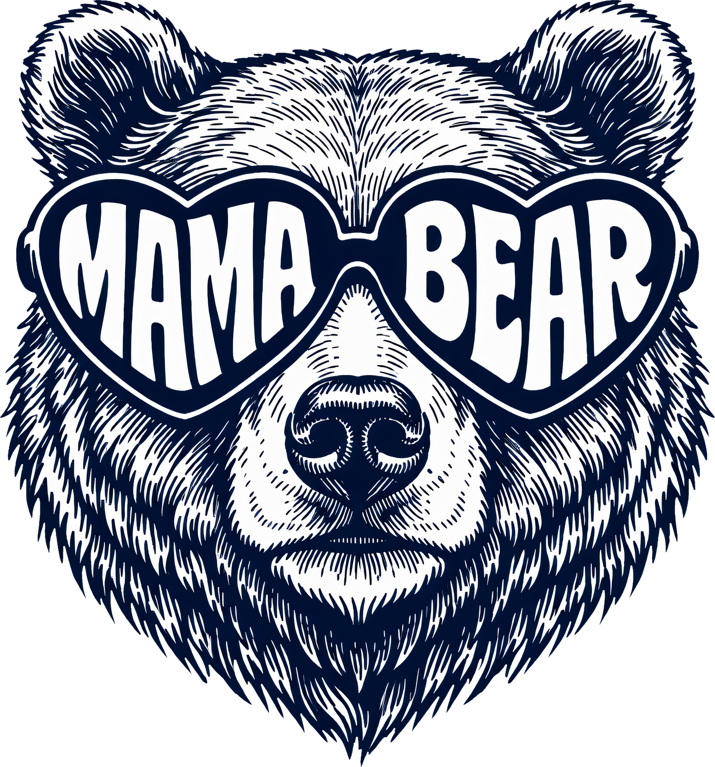 DTF Transfer – Mama Bear Multi Sizes (AN-BR002)