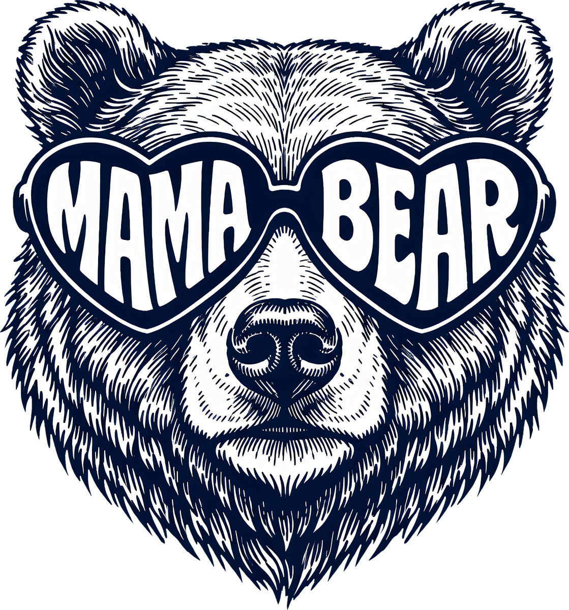 DTF Transfer – Mama Bear Multi Sizes (AN-BR002)