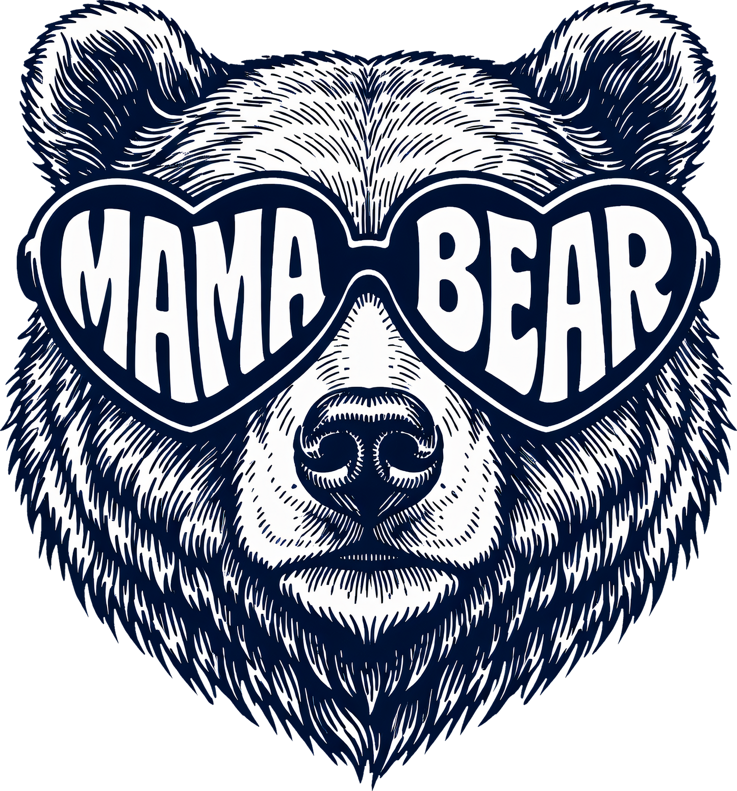 DTF Transfer – Mama Bear Multi Sizes (AN-BR002)