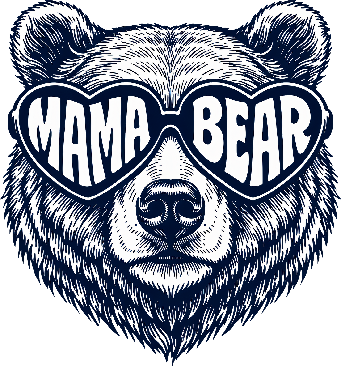 DTF Transfer – Mama Bear Multi Sizes (AN-BR002)