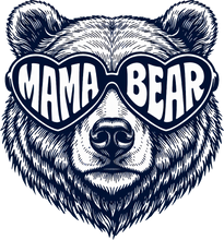 Load image into Gallery viewer, DTF Transfer – Mama Bear Multi Sizes (AN-BR002)
