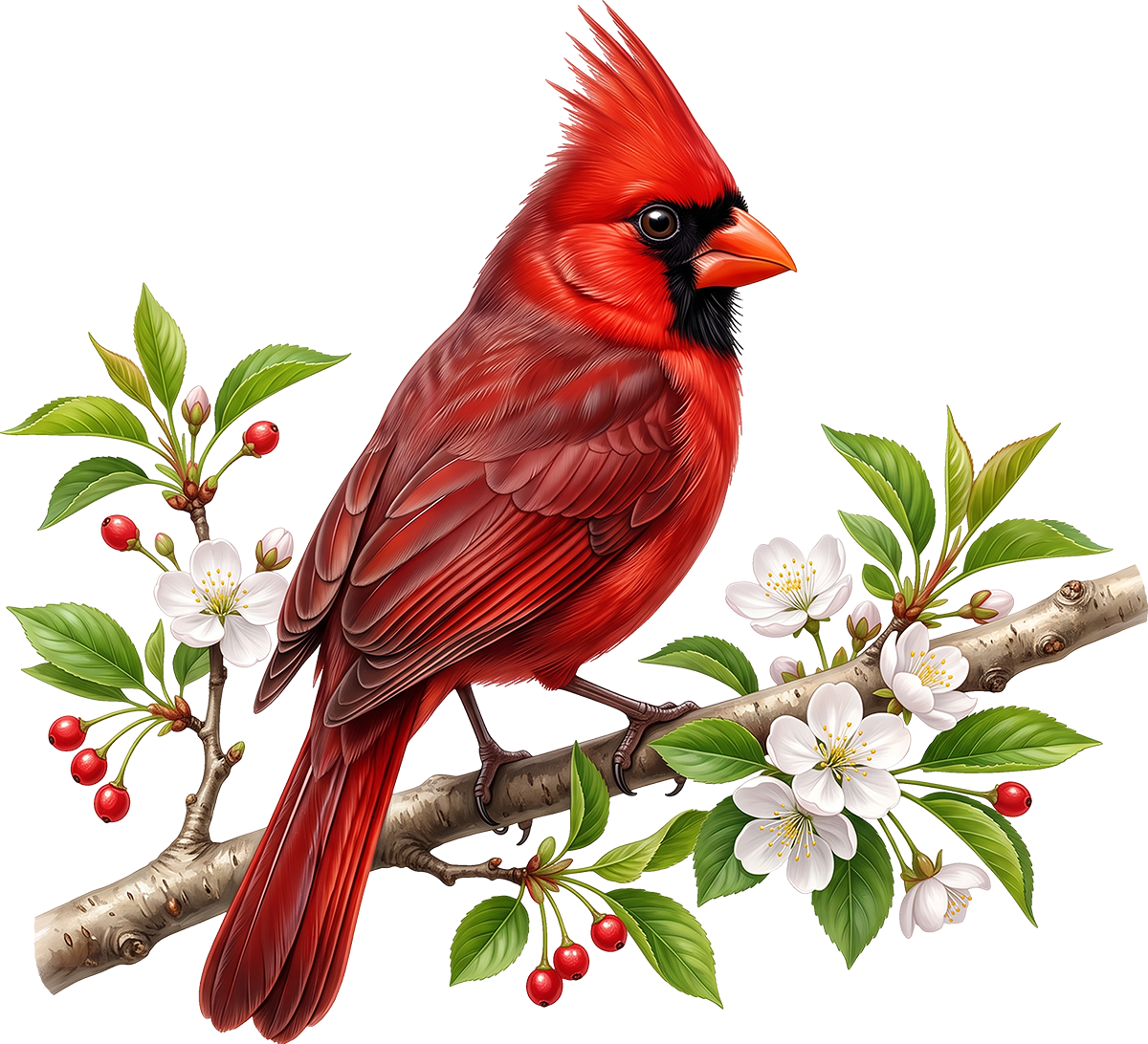 DTF Transfer – Cardinals Perch Multi Sizes (AN-CA002)