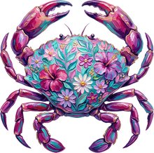 Load image into Gallery viewer, DTF Transfer – Crab Paint Multi Sizes (AN-CB001)
