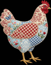 Load image into Gallery viewer, DTF Transfer – Patch Chicken Multi Sizes (AN-CH004)
