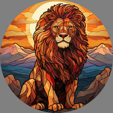 Load image into Gallery viewer, DTF Transfer – Lion Glass Multi Sizes (AN-LI002)
