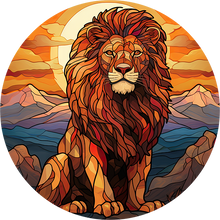 Load image into Gallery viewer, DTF Transfer – Lion Glass Multi Sizes (AN-LI002)
