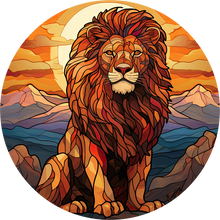 Load image into Gallery viewer, DTF Transfer – Lion Glass Multi Sizes (AN-LI002)
