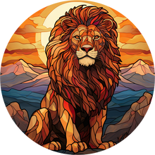 Load image into Gallery viewer, DTF Transfer – Lion Glass Multi Sizes (AN-LI002)
