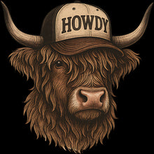 Load image into Gallery viewer, DTF Transfer – AN Howdy Cow Multi Sizes
