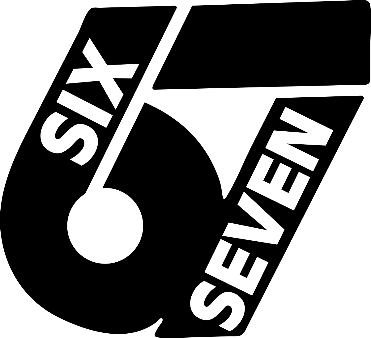 DTF Transfer – AS Six Seven 6 7 Multi Sizes