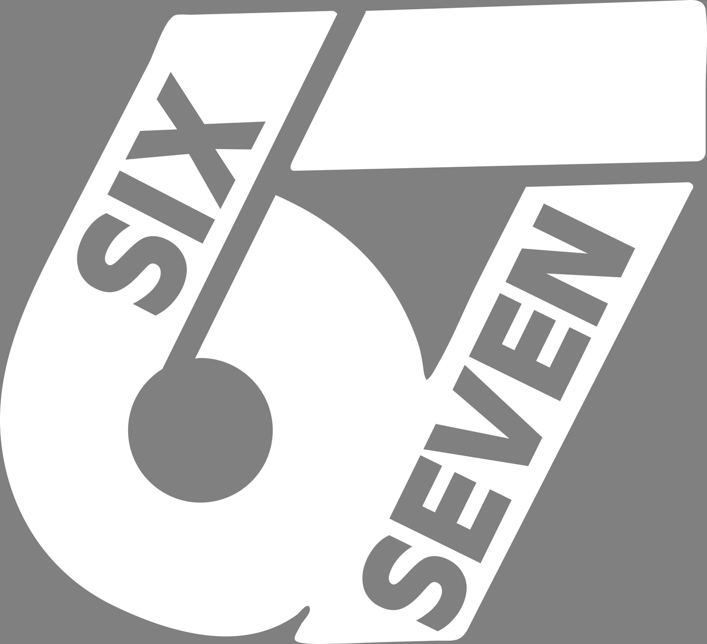 DTF Transfer – AS Six Seven 6 7 Multi Sizes
