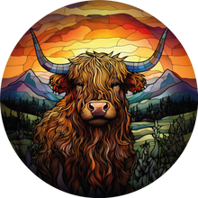 Load image into Gallery viewer, DTF Transfer – AT Glass Cow Multi Sizes
