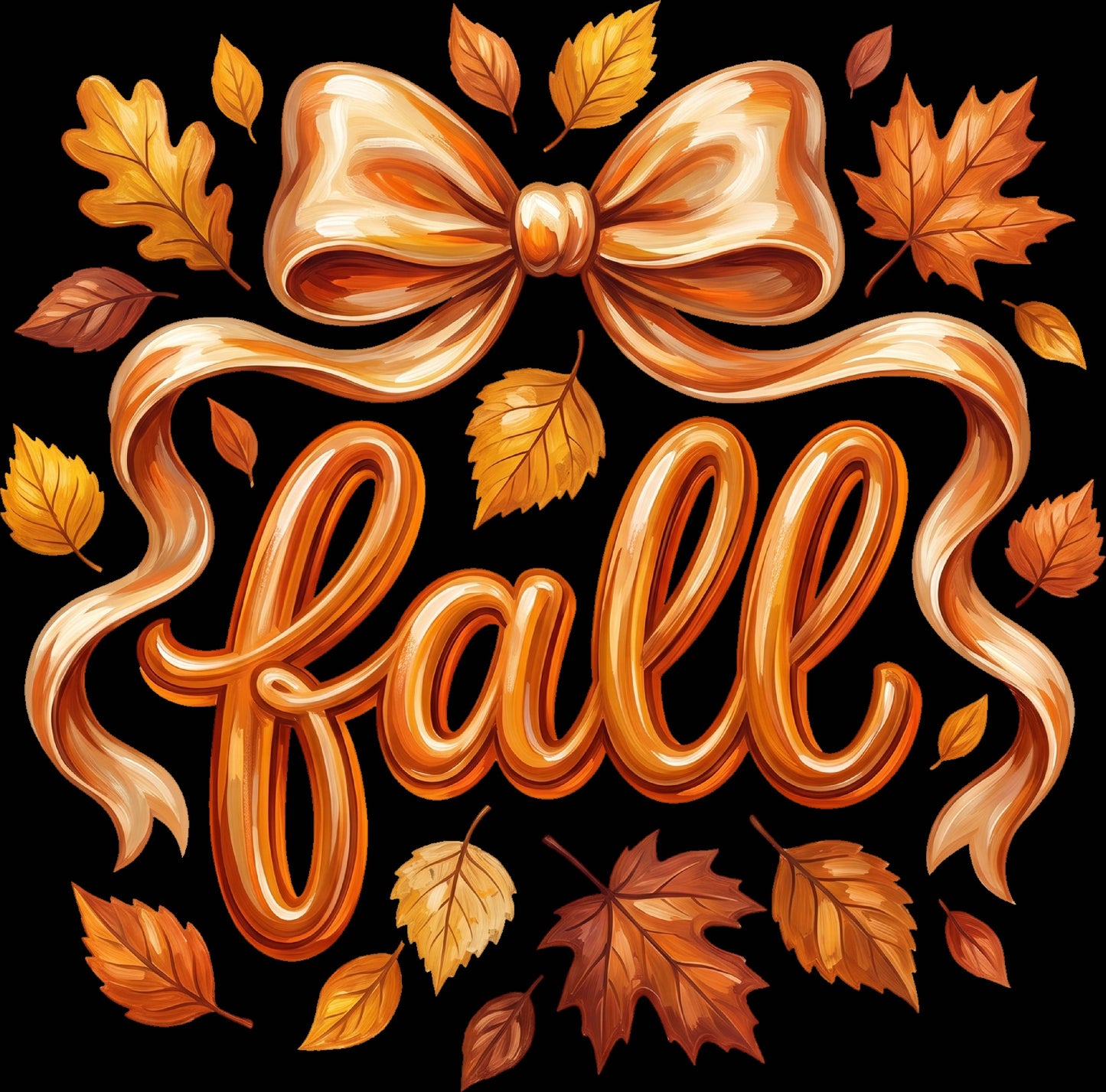 DTF Transfer – Fall Leaves Multi Sizes (AU-TX001)