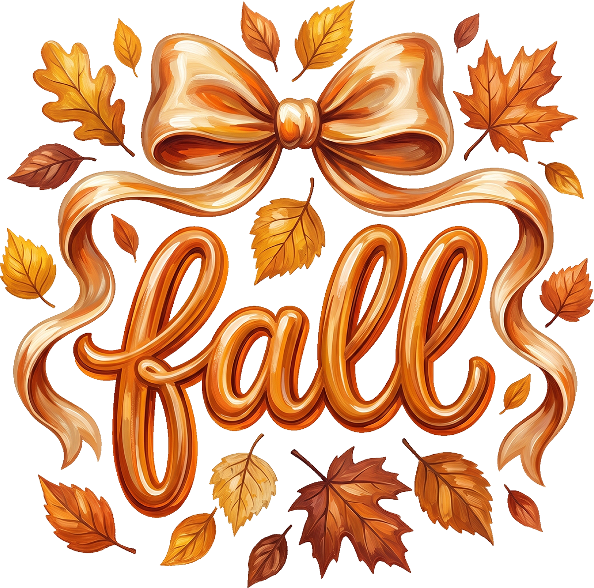 DTF Transfer – Fall Leaves Multi Sizes (AU-TX001)
