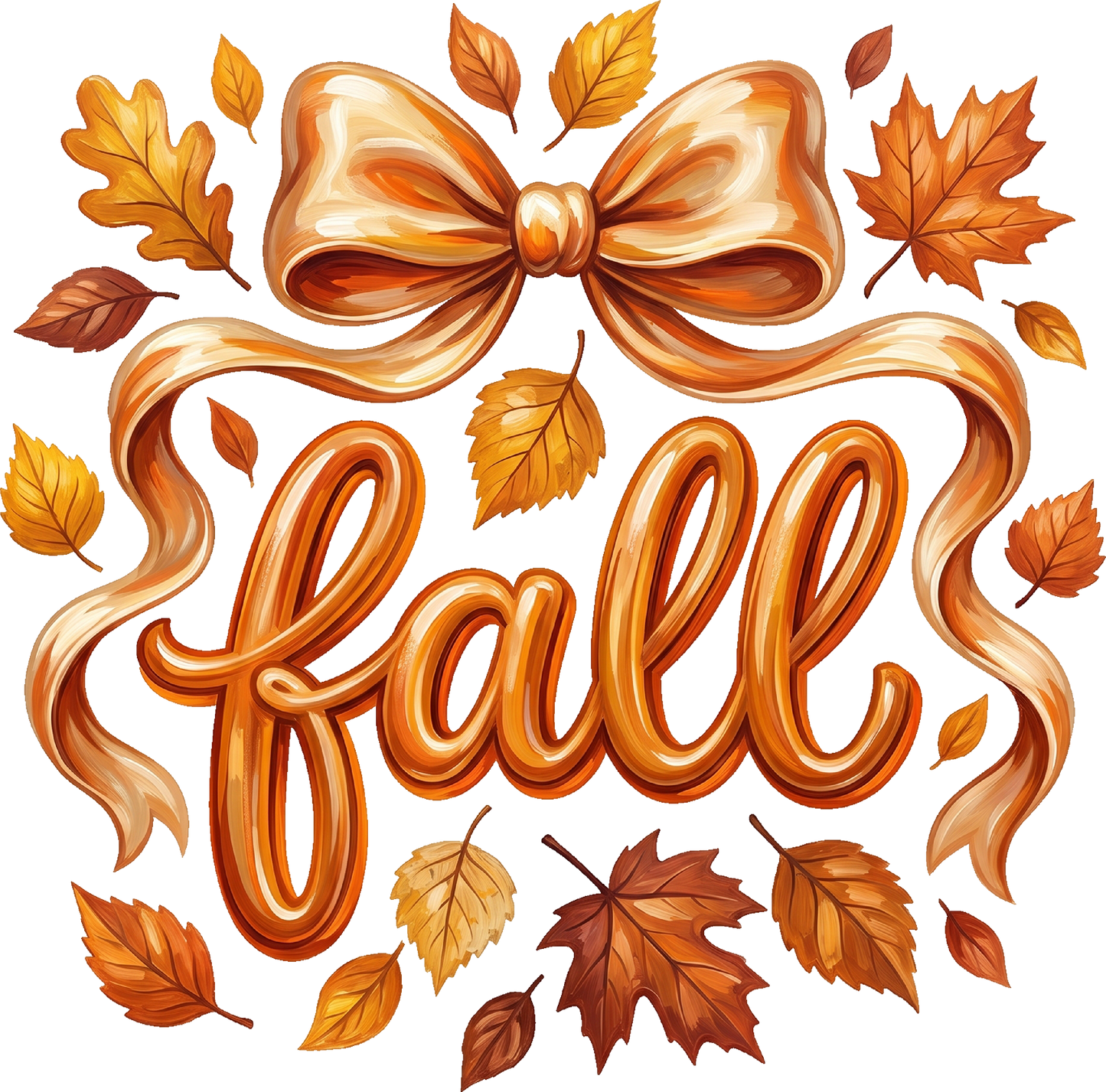 DTF Transfer – Fall Leaves Multi Sizes (AU-TX001)