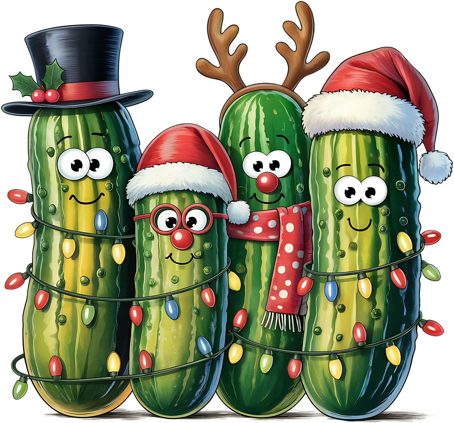 DTF Transfer – AX Pickle Xmas Multi Sizes