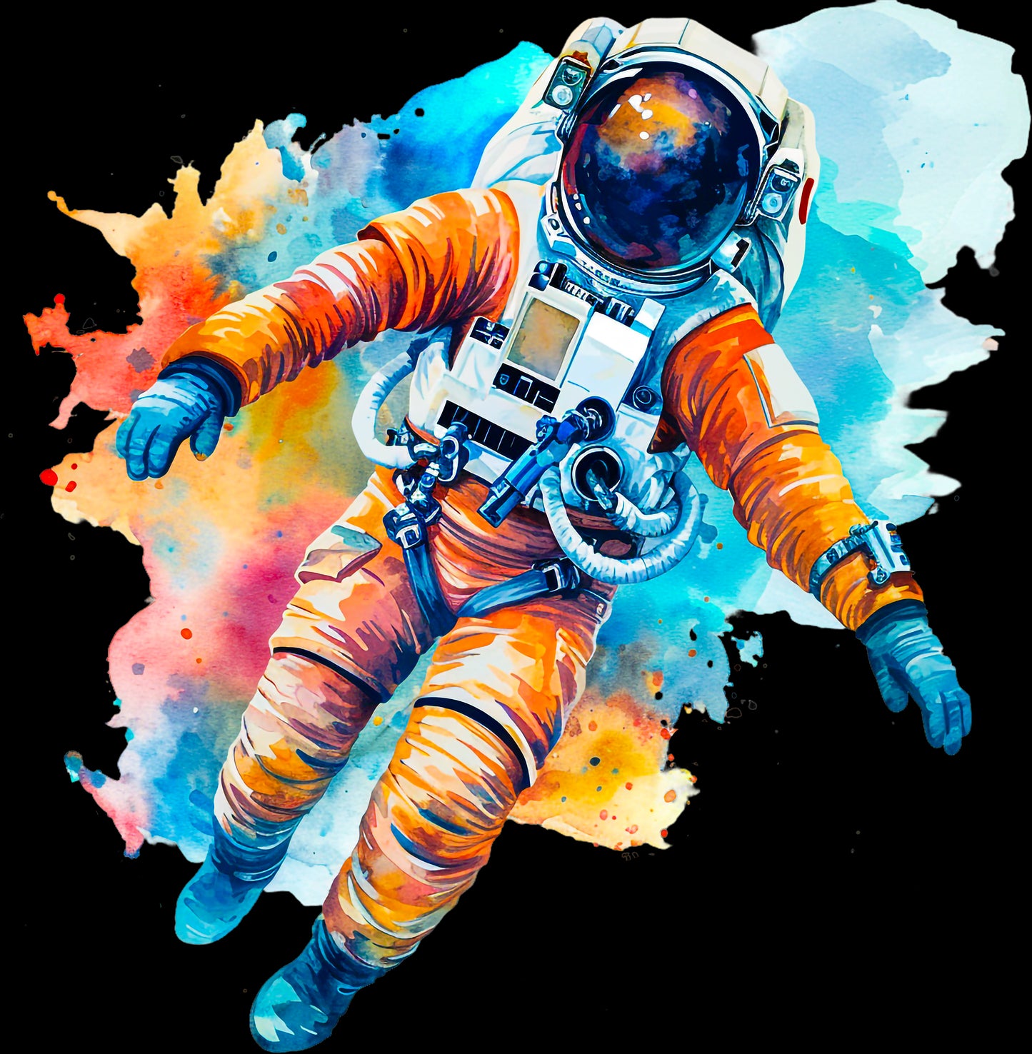 DTF Transfer – Astronaut Multi Sizes (OC-AS001)