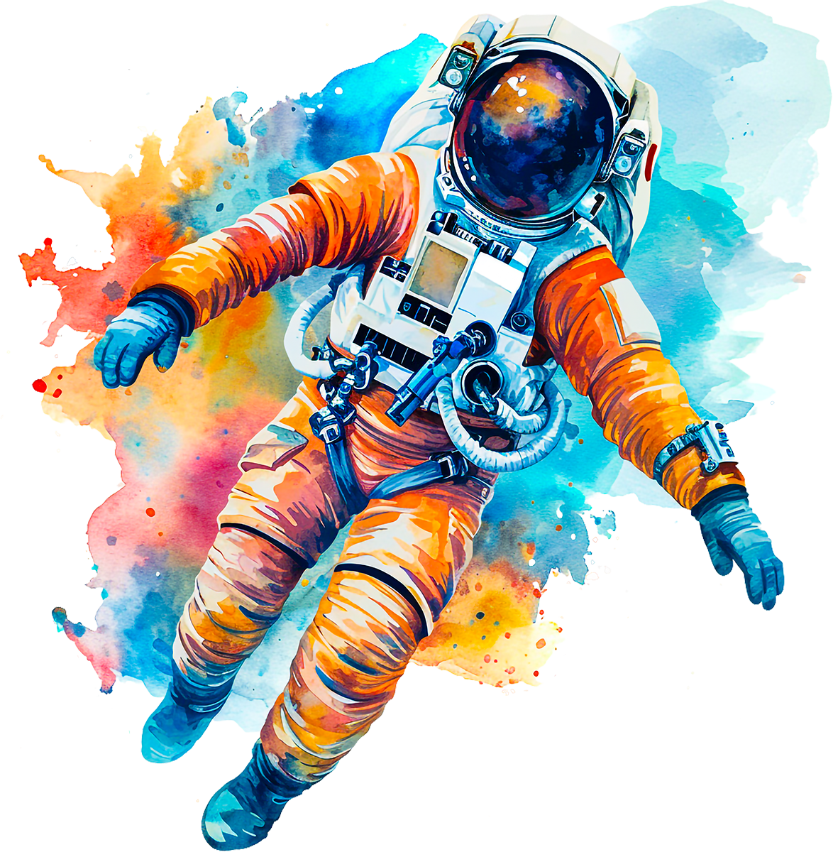 DTF Transfer – Astronaut Multi Sizes (OC-AS001)