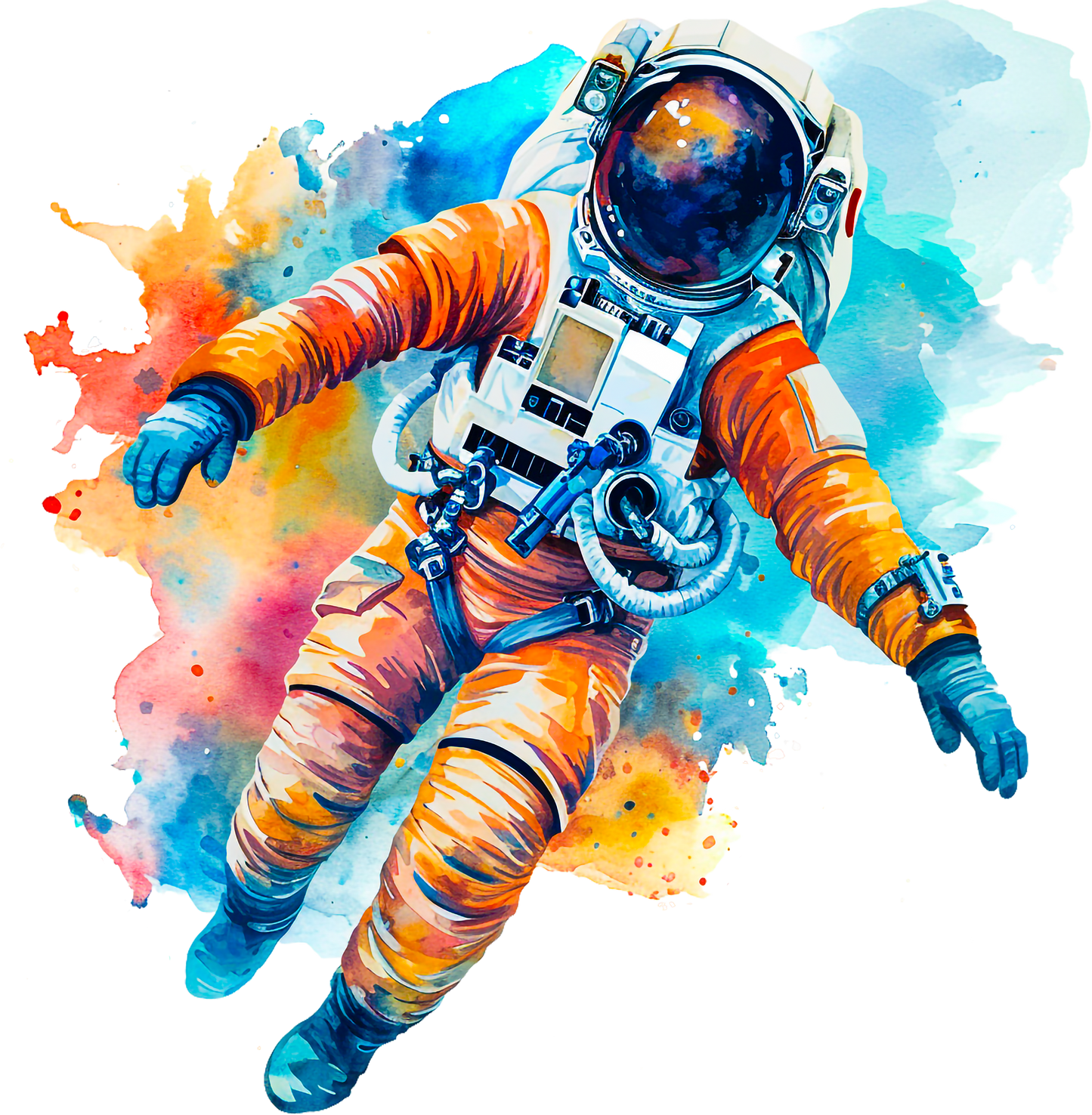 DTF Transfer – Astronaut Multi Sizes (OC-AS001)