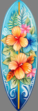 Load image into Gallery viewer, DTF Transfer –Tropical Surfboard Multi Sizes (BE-AC001)

