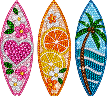 Load image into Gallery viewer, DTF Transfer – Surfboard Gem Multi Sizes (BE-AC002)
