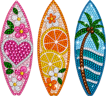 Load image into Gallery viewer, DTF Transfer – Surfboard Gem Multi Sizes (BE-AC002)
