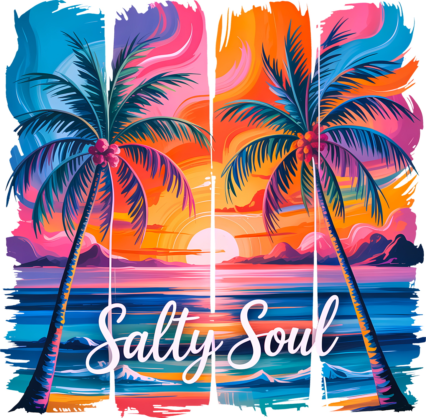 DTF Transfer – Salty Soul Multi Sizes (BE-SC004)