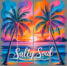 Load image into Gallery viewer, DTF Transfer – Salty Soul Multi Sizes (BE-SC004)
