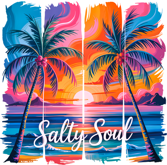 DTF Transfer – Salty Soul Multi Sizes (BE-SC004)