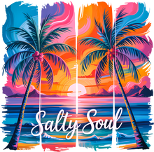 Load image into Gallery viewer, DTF Transfer – Salty Soul Multi Sizes (BE-SC004)
