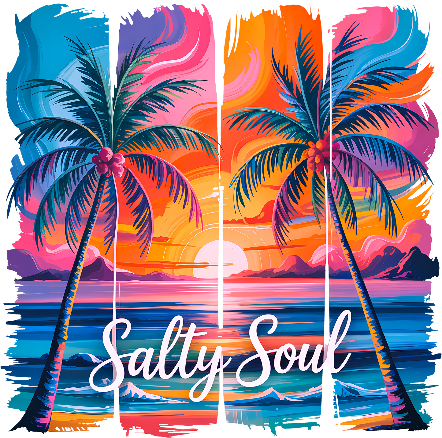 DTF Transfer – Salty Soul Multi Sizes (BE-SC004)