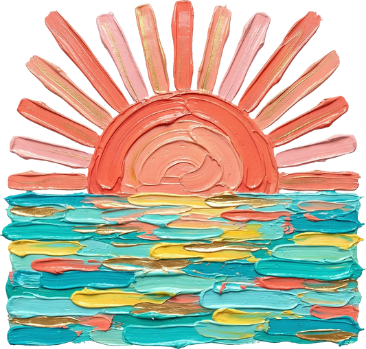 DTF Transfer – Sun Paint Multi Sizes (BE-SC006)